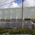 Shrink wrap encapsulation in Hayle to restore an old mill